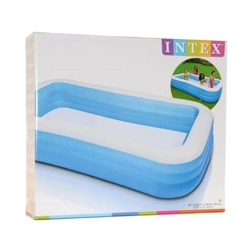 Intex Rectangular Inflatable Family Pool 3.05x1.83x0.56m
