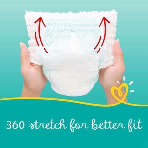 Pampers Baby-Dry Pants diapers Size 7 17+kg With Stretchy Sides for Better Fit and Leakage Protection 35 Baby Diapers Pack of 3