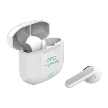 Mycandy TWS175 True Wireless Bluetooth Earbuds White