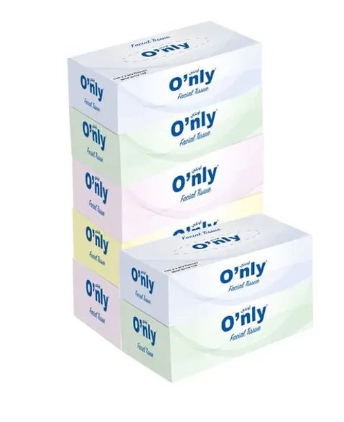 ONLY FACIAL TISSUE 2PLY 5 PCS AND 2 FREE
