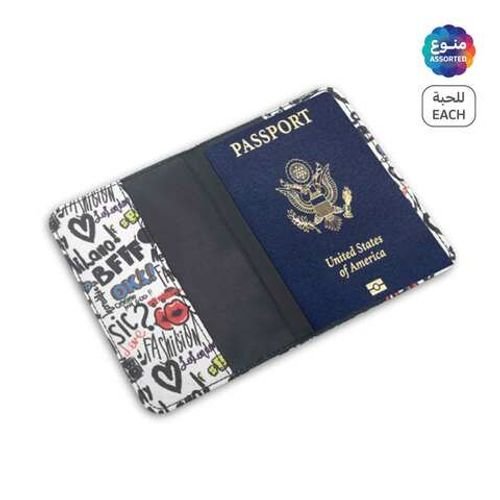 محفظة حامل جواز السفر 10x14 سنتيمتر _Hello +