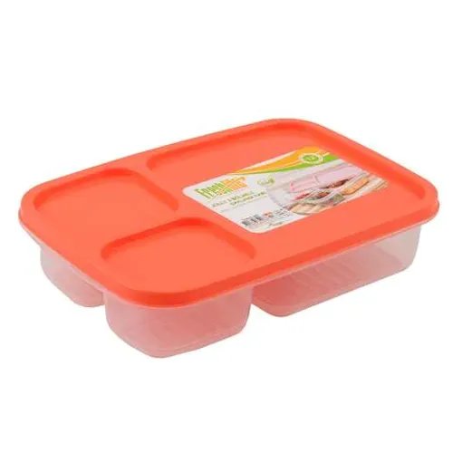 Fresh Life Lunch Box 3 Divided D-208