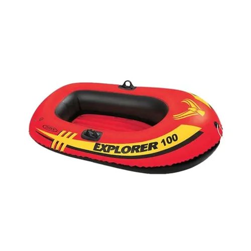 Intex Explorer 100 Boat 58329 Red 147×84×36cm