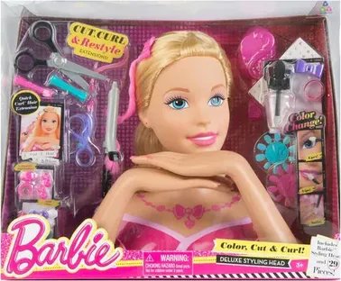 ​Barbie Deluxe Styling Head For Girls, 2724454523349
