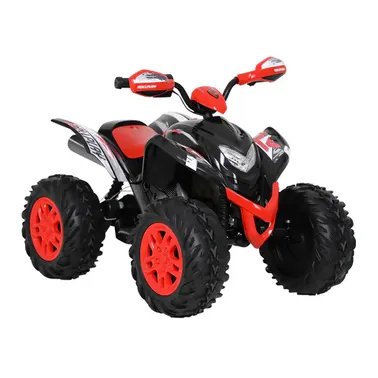 Roll Play 12V Powersport Atv Quad Battery-Powered Ride-On Toy.