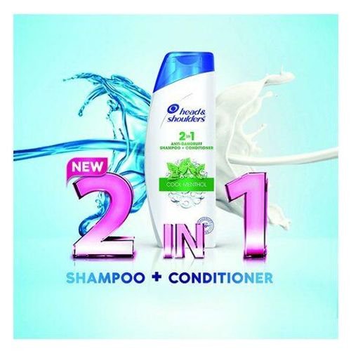 Head & Shoulders Shampoo 2 In 1 Menthol 540 Ml