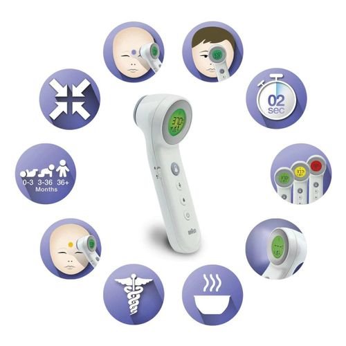 Braun Forehead No Touch Thermometer BNT-400