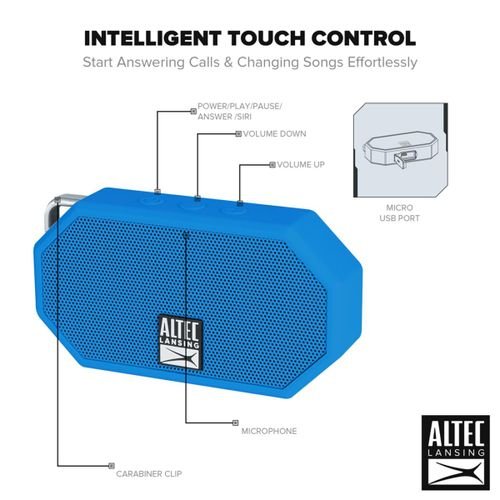Altec Lansing Mini H20 BT Speaker W258N Aqua