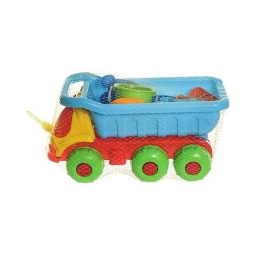 Chamdol Furnished Truck Sand Beach Toy Multicolour