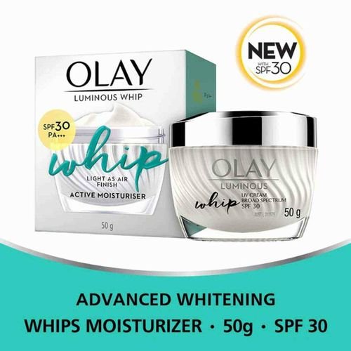 Olay Luminous Whip Day Face Moisturizer Without Greasiness With SPF 30 50g