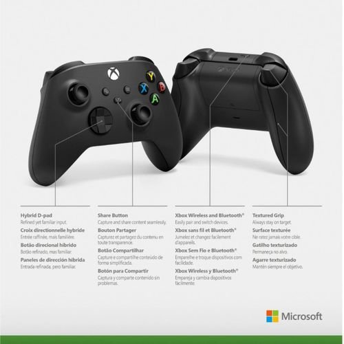 Microsoft Xbox Series X,S Wireless Controller Black