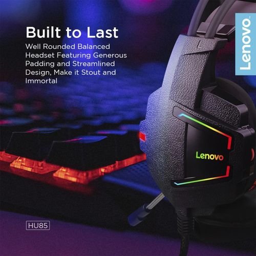 Lenovo Gaming Headset HU85 Black