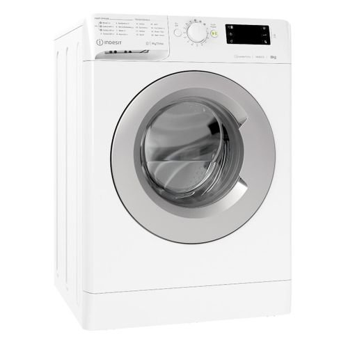 Indesit Front Load Washing Machine MTWE81483WS 8 KG,1400RPM, Digital,White