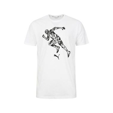 Puma T-Shirt 51944904 White, Small