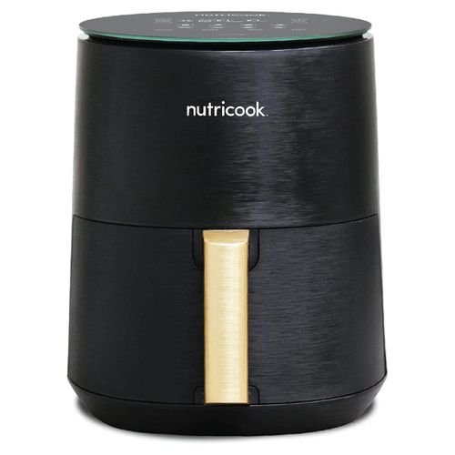 نيوتري كوك مقلاة كهربائية صغيرة بـ 8 برامج معدة مسبقًا مع وظيفة التسخين المسبق المدمجة ، 3 لتر ، 1500 واط ، أسود ، NC-AF103K