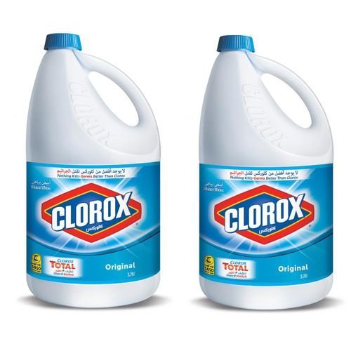 Clorox Liquid Bleach Original 2 x 3.78Litre