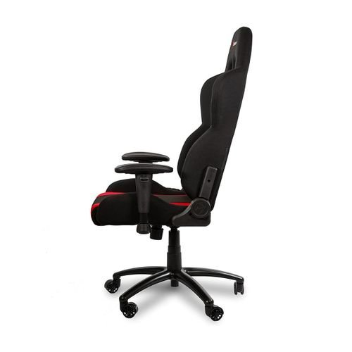 Arozzi Inizio Ergonomic Fabric Gaming Chair with High Back,Red