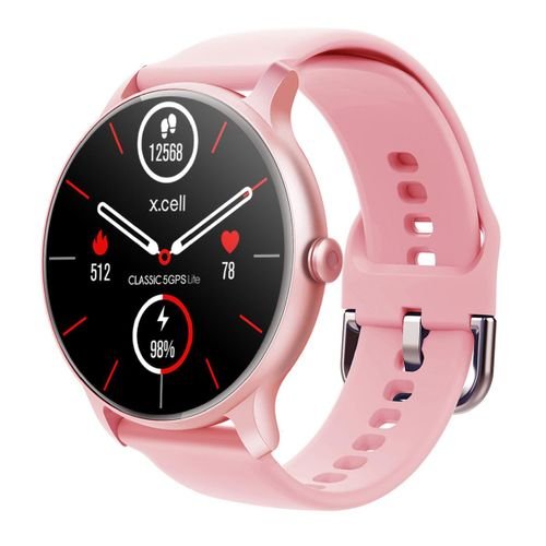 Xcell Classic 5 Lite GPSSmart Watch Pink