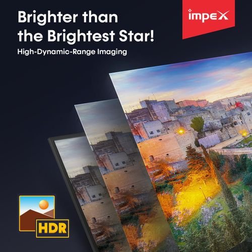 Impex 55 Inch 4K Ultra HD Smart LED TV - GLORIA 55 UHD SMART