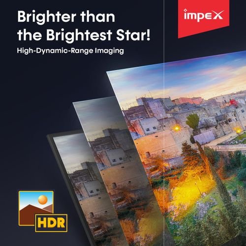 Impex 50 Inch 4K Ultra HD Smart LED TV - GLORIA 50 UHD SMART