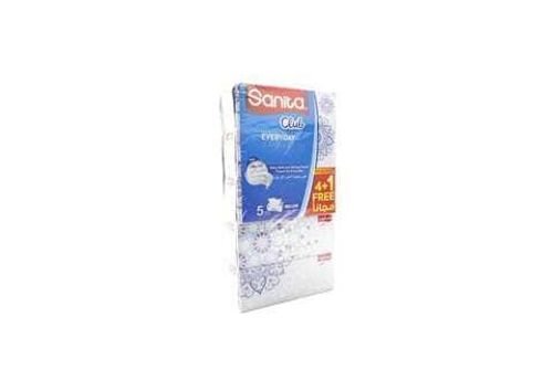 Sanita Facial Tissue 200 Sheet X Pack of 4+1