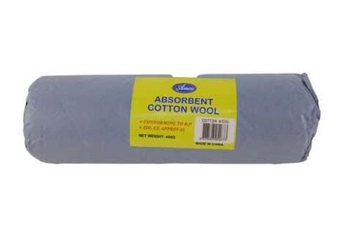 AMCO ABSORBENT COTTON WOOL 450G