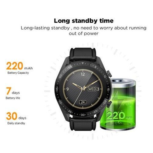 G Tab GT1, 50861 Smartwatch Black