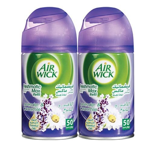 Airwick Freshmatic Automatic Spray Max Refill Lavender & Camomile 2 x 250ml