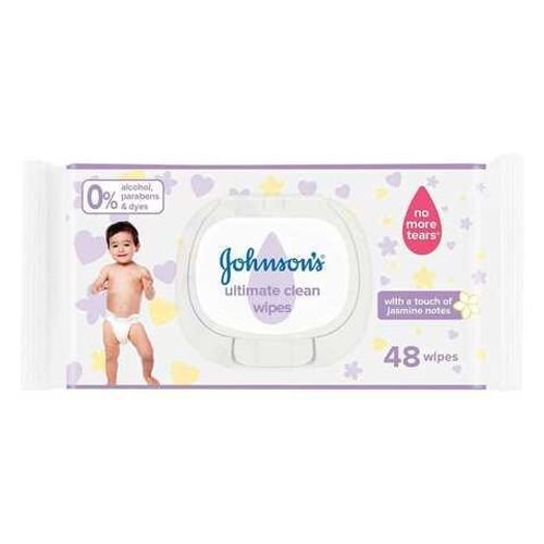 Johnson's Baby Ultimate Clean White 48 count