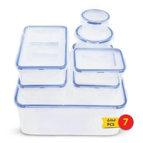 Plastic food saver set 7 pieces