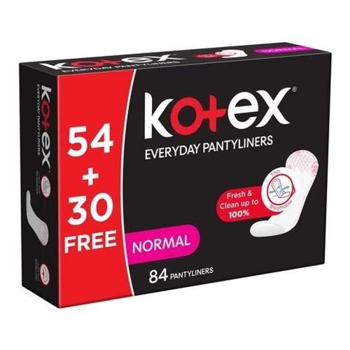 Kotex Everyday Pantyliner Normal White Pack of 84