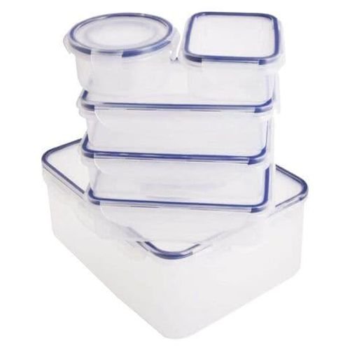 Mondex Plastic Food Saver Set Clear 7 PCS