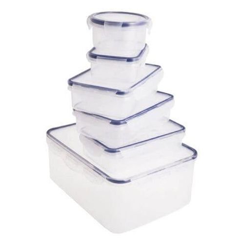 Mondex Plastic Food Saver Set Clear 7 PCS