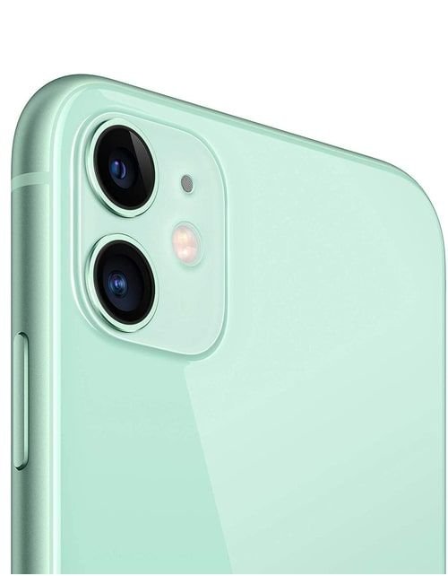 هاتف أبل آيفون 11، 4 جي، سعة 64 جيجابايت، لون أخضر