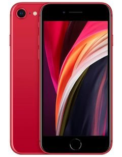 هاتف أبل آيفون إس اي 2، 4 جي، 64 جيجابايت، لون أحمر
