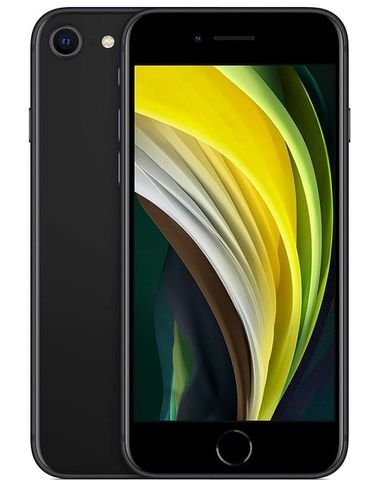 هاتف أبل آيفون إس اي 2، 4 جي، 64 جيجابايت، لون أسود