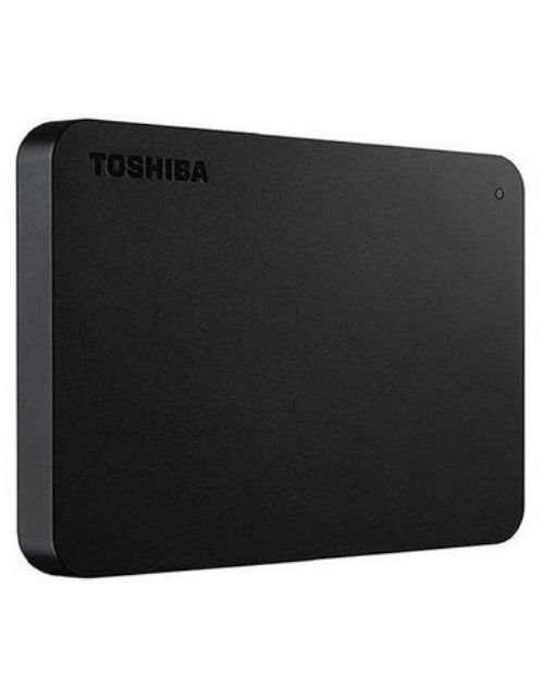 Toshiba Portable External Hard Disk, 1TB, black, canvio basics