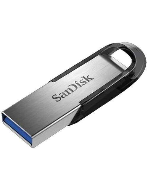 SanDisk Flash Memory Ultra Flair, 64GB, USB 3.0, Silver