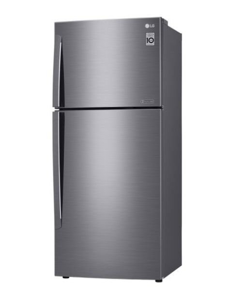 LG 437L Top Freezer Refrigerator GNM-522LL, Linear Compressor, Silver