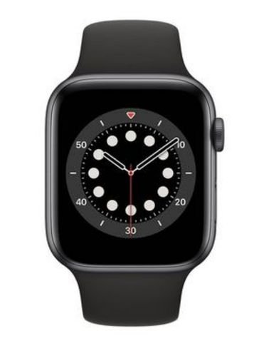 Apple Watch 6 Smart, GPS and call, 40mm, Gray aluminum case, Black Strap