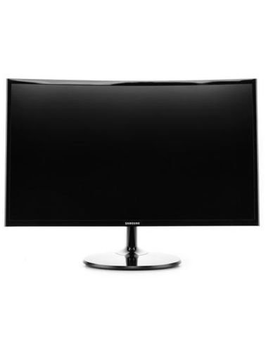 شاشة ألعاب كومبيوتر سامسونج 27 بوصة، منحنية، عالية الوضوح، لون أسود