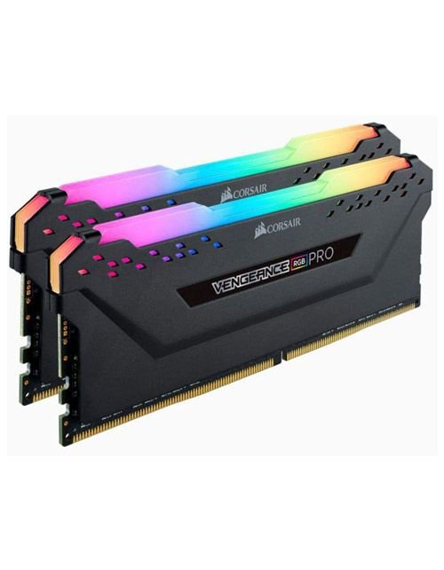 Corsair Vengeance RGB PRO 16GB (2 x 8GB) DDR4 RAM, 3000MHz C16 ,Black | CMW16GX4M2D3000C16