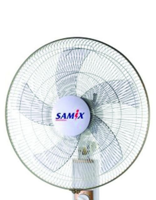 SAMIX Stand Fan, 18Inch, 5Blades, White Color
