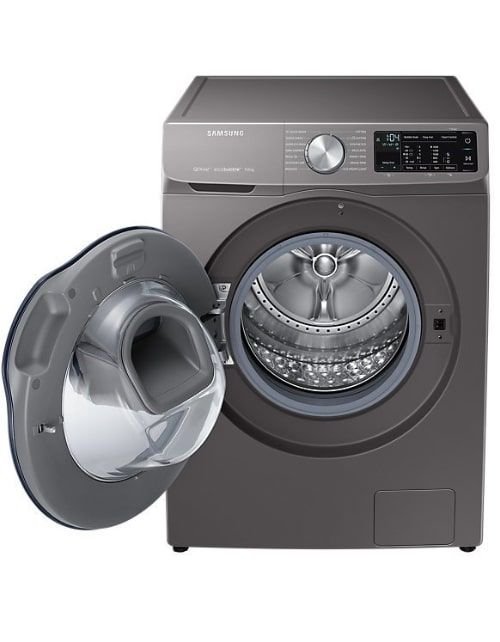 Samsung Front Load Automatic Washer/Dryer Combo, 9kg, 1400 RPM, Inox