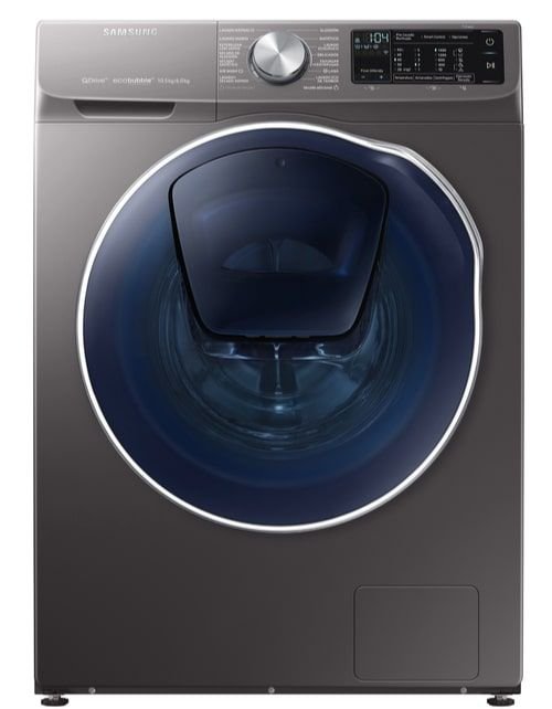 Samsung Front Load Automatic Washer/Dryer Combo, 9kg, 1400 RPM, Inox