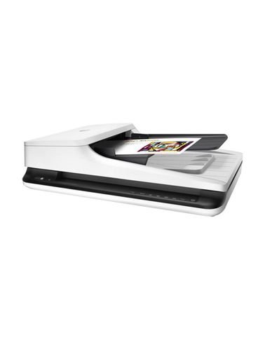 HP ScanJet Pro 2500 F1 Flatbed Scanner, USB, WHite