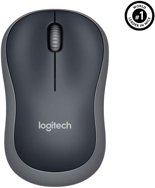 Logitech M185 Wireless Mouse, 10M, Black