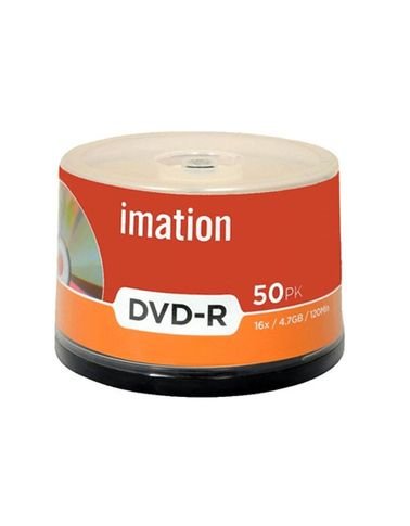 Imation DVD-R Spindle, 50 Blank Pieces, 4.7 GB