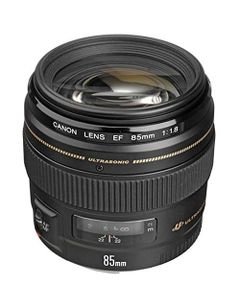 Canon EF 85mm f/1.8 USM, Compatible with EOS Series, Black
