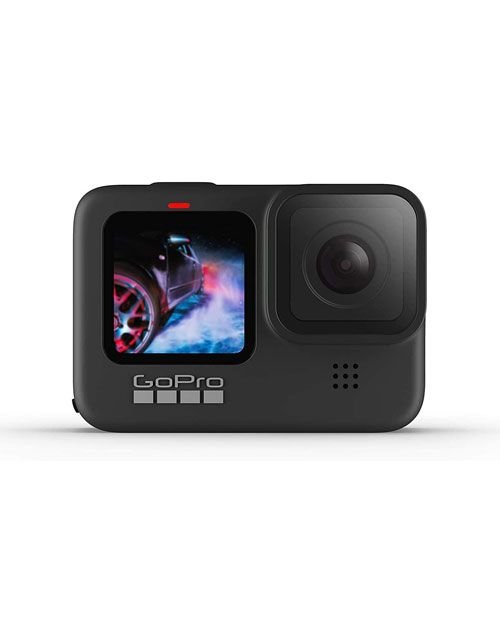 GoPro Hero 9 Action Camera, 20MP, 5K, Water resistant, Black